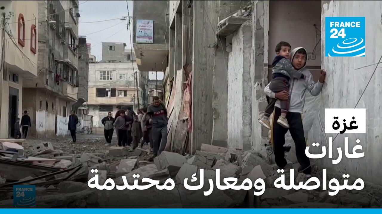 قصف إسرائيلي متواصل على قطاع غزة وسط اشتباكات ضارية